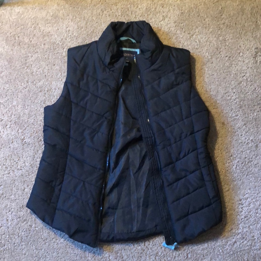 Black vest